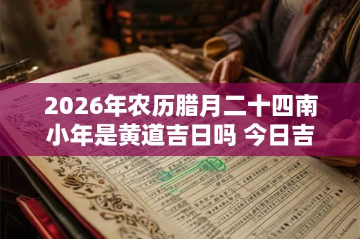 2026年农历腊月二十四南小年是黄道吉日吗 今日吉时凶时查询