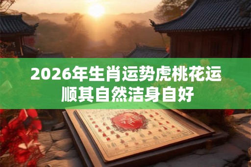 2026年生肖运势虎桃花运 顺其自然洁身自好