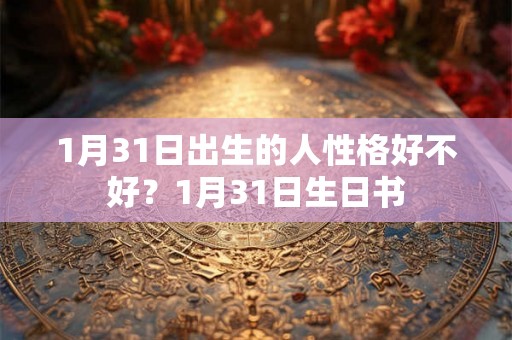 1月31日出生的人性格好不好？1月31日生日书