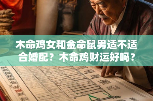 木命鸡女和金命鼠男适不适合婚配？木命鸡财运好吗？