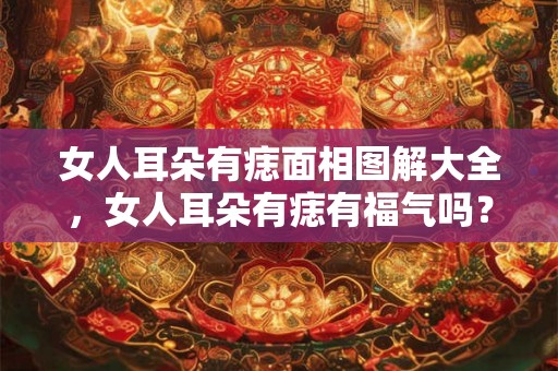 女人耳朵有痣面相图解大全,女人耳朵有痣有福气吗? 女人耳朵有痣面相图解大全,女人耳朵有痣有福气吗?