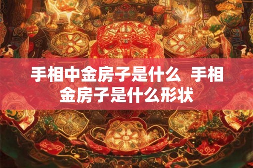 手相中金房子是什么 手相金房子是什么形状 手相中金房子是什么 手相金房子是什么形状