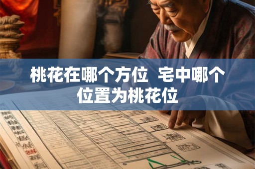 桃花在哪个方位  宅中哪个位置为桃花位