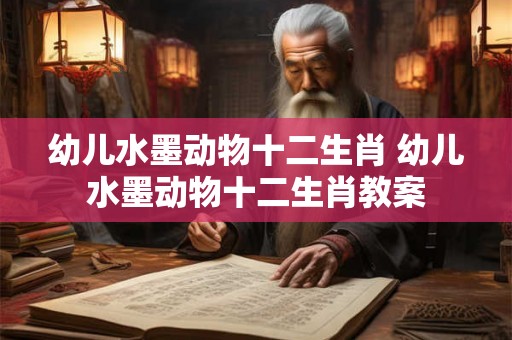 幼儿水墨动物十二生肖 幼儿水墨动物十二生肖教案 幼儿水墨动物十二生肖 幼儿水墨动物十二生肖教案