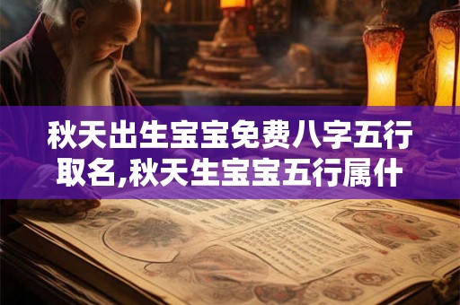 秋天出生宝宝免费八字五行取名,秋天生宝宝五行属什么？