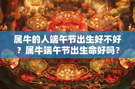 属牛的人端午节出生好不好？属牛端午节出生命好吗？