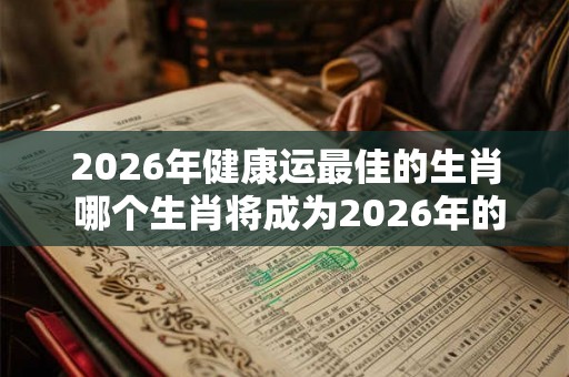 2026年健康运最佳的生肖 哪个生肖将成为2026年的健康运王