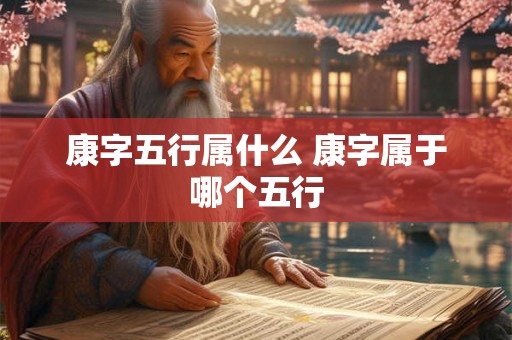 康字五行属什么 康字属于哪个五行 康字五行属什么 康字属于哪个五行