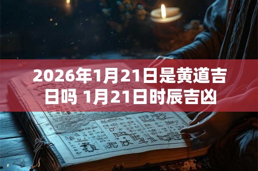 2026年1月21日是黄道吉日吗 1月21日时辰吉凶