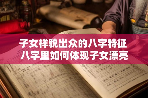 子女样貌出众的八字特征 八字里如何体现子女漂亮 子女样貌出众的八字特征 八字里如何体现子女漂亮