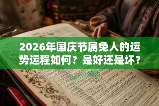 2026年国庆节属兔人的运势运程如何？是好还是坏？