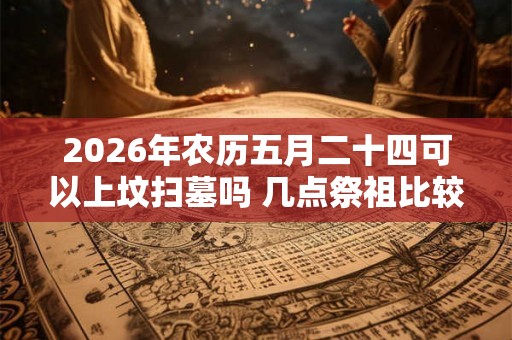 2026年农历五月二十四可以上坟扫墓吗 几点祭祖比较好 2026年农历五月二十四可以上坟扫墓吗 几点祭祖比较好