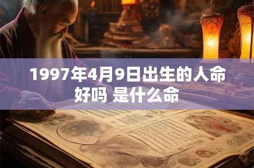 1997年4月9日出生的人命好吗 是什么命 1997年4月9日出生的人命好吗 是什么命