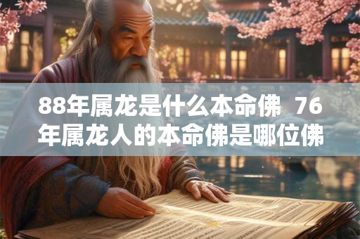 88年属龙是什么本命佛  76年属龙人的本命佛是哪位佛