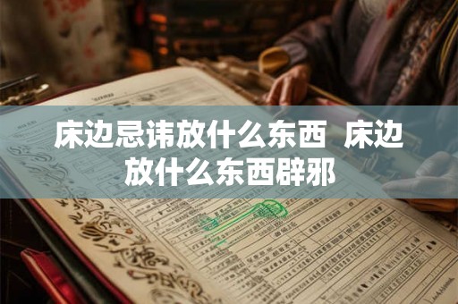 床边忌讳放什么东西  床边放什么东西辟邪