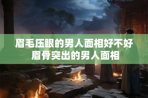 眉毛压眼的男人面相好不好 眉骨突出的男人面相