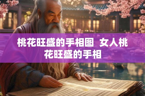 桃花旺盛的手相图  女人桃花旺盛的手相