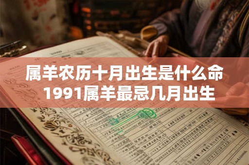 属羊农历十月出生是什么命  1991属羊最忌几月出生