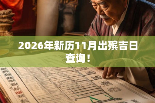 2026年新历11月出殡吉日查询！