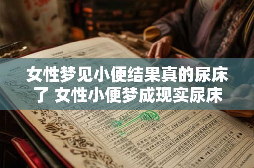 女性梦见小便结果真的尿床了 女性小便梦成现实尿床