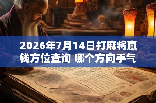 2026年7月14日打麻将赢钱方位查询 哪个方向手气佳