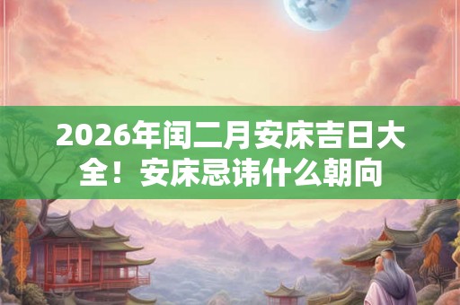 2026年闰二月安床吉日大全！安床忌讳什么朝向