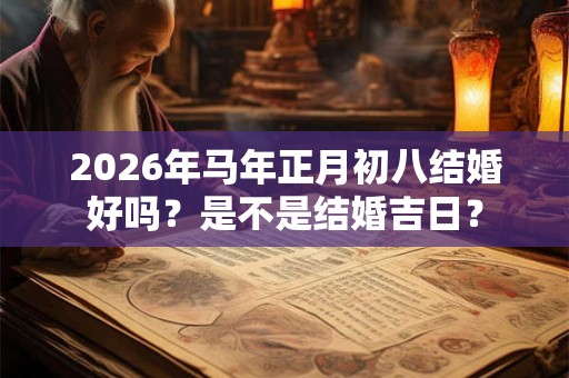 2026年马年正月初八结婚好吗?是不是结婚吉日? 2026年马年正月初八结婚好吗?是不是结婚吉日?