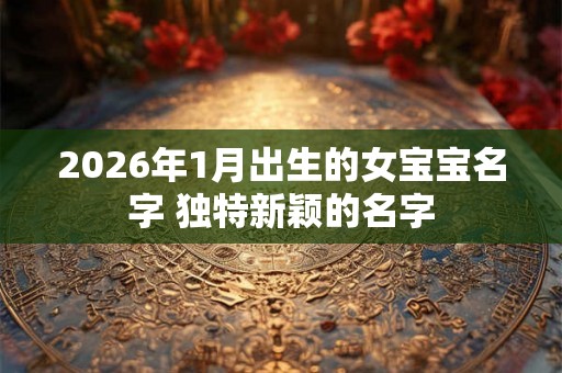 2026年1月出生的女宝宝名字 独特新颖的名字