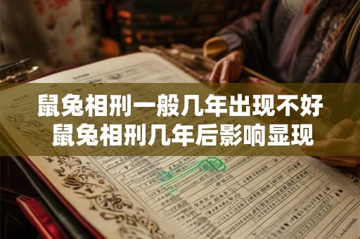 鼠兔相刑一般几年出现不好 鼠兔相刑几年后影响显现