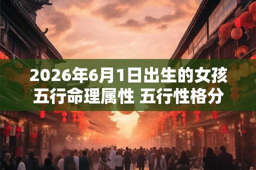 2026年6月1日出生的女孩五行命理属性 五行性格分析 2026年6月1日出生的女孩五行命理属性 五行性格分析