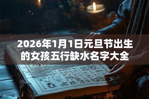 2026年1月1日元旦节出生的女孩五行缺水名字大全