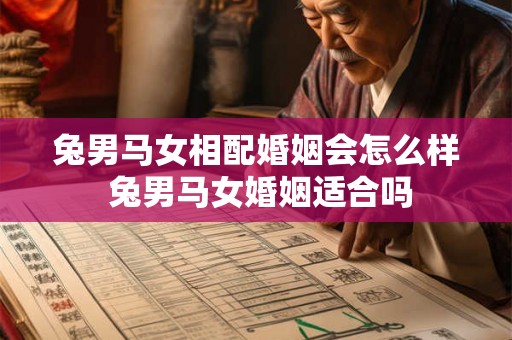 兔男马女相配婚姻会怎么样 兔男马女婚姻适合吗