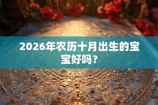 2026年农历十月出生的宝宝好吗？