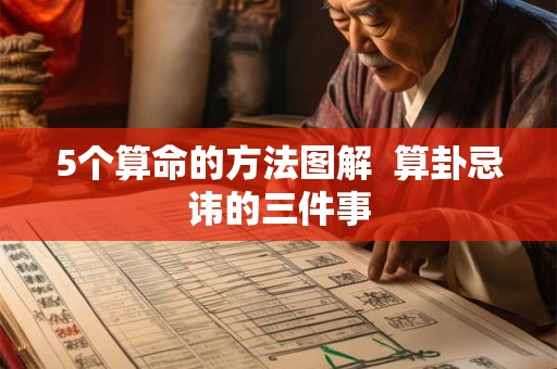 5个算命的方法图解 算卦忌讳的三件事 5个算命的方法图解 算卦忌讳的三件事
