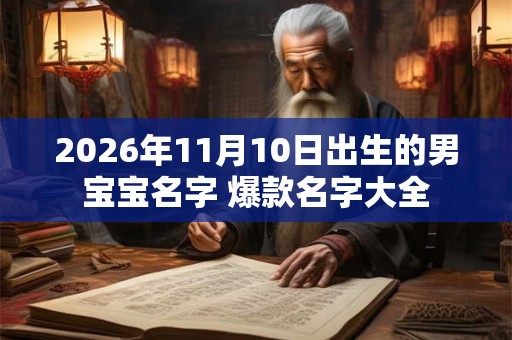 2026年11月10日出生的男宝宝名字 爆款名字大全 2026年11月10日出生的男宝宝名字 爆款名字大全