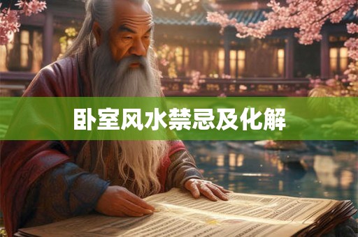 卧室风水禁忌及化解