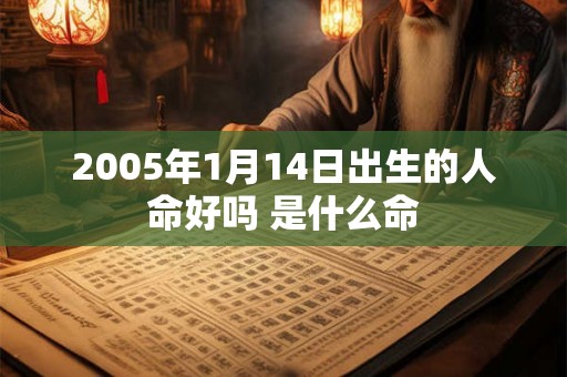 2005年1月14日出生的人命好吗 是什么命