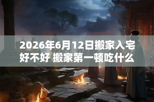 2026年6月12日搬家入宅好不好 搬家第一顿吃什么最好