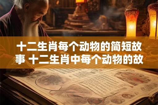 十二生肖每个动物的简短故事 十二生肖中每个动物的故事是什么 十二生肖每个动物的简短故事 十二生肖中每个动物的故事是什么