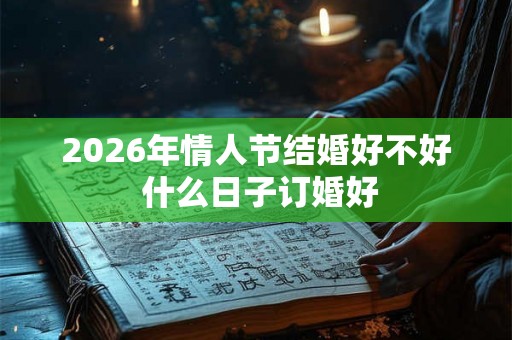 2026年情人节结婚好不好 什么日子订婚好
