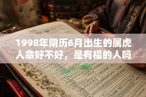 1998年阴历6月出生的属虎人命好不好，是有福的人吗？