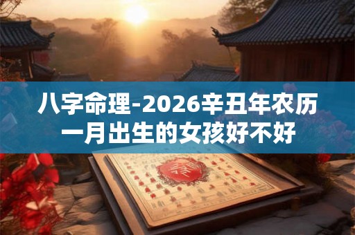 八字命理-2026辛丑年农历一月出生的女孩好不好