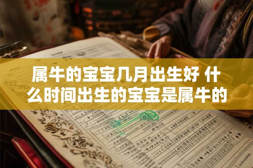 属牛的宝宝几月出生好 什么时间出生的宝宝是属牛的