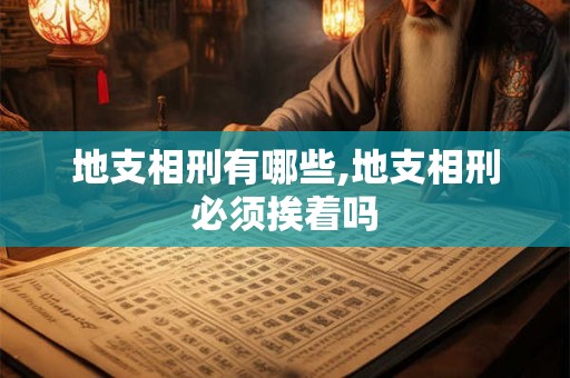 地支相刑有哪些,地支相刑必须挨着吗