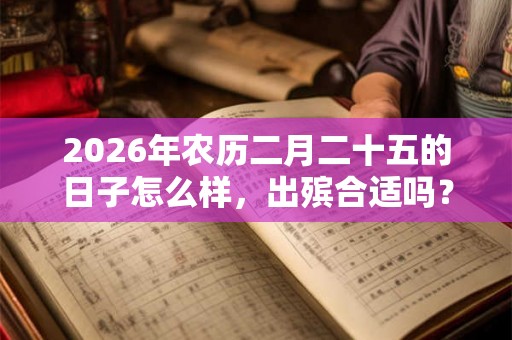 2026年农历二月二十五的日子怎么样，出殡合适吗？