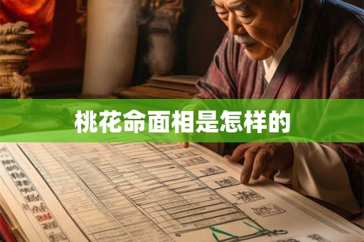 桃花命面相是怎样的