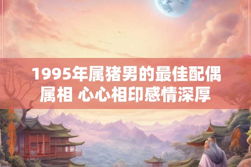 1995年属猪男的最佳配偶属相 心心相印感情深厚