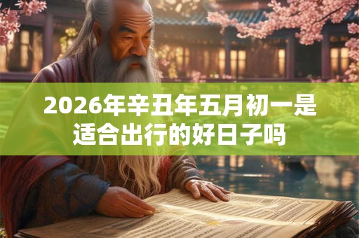 2026年辛丑年五月初一是适合出行的好日子吗