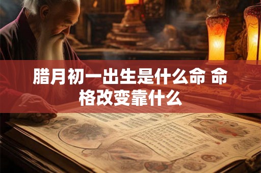 腊月初一出生是什么命 命格改变靠什么
