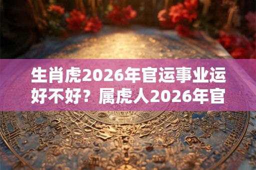 生肖虎2026年官运事业运好不好？属虎人2026年官运旺不旺？